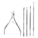 Stainless Steel Double Head Dead Skin Scissors Set, Set B, Set C, Set D, Set F