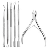 Stainless Steel Double Head Dead Skin Scissors Set, Set B, Set C, Set D, Set F
