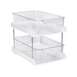 Washbasin Skin Care Products Transparent Storage Rack, Spec:, Double Layers, Three Layers Double Layers