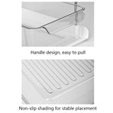 Washbasin Skin Care Products Transparent Storage Rack, Spec:, Double Layers, Three Layers