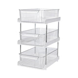 Washbasin Skin Care Products Transparent Storage Rack, Spec:, Double Layers, Three Layers Three Layers