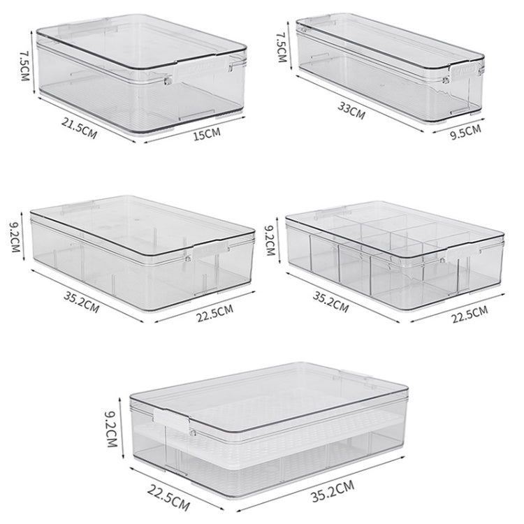 Fruit and Vegetable Refrigerator Crisper with Lid, With Lid, TY-9078, TY-9079, TY-9081, TY-9082