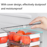 Fruit and Vegetable Refrigerator Crisper with Lid, With Lid, TY-9078, TY-9079, TY-9081, TY-9082