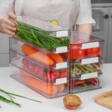 Fruit and Vegetable Refrigerator Crisper with Lid, With Lid, TY-9078, TY-9079, TY-9081, TY-9082