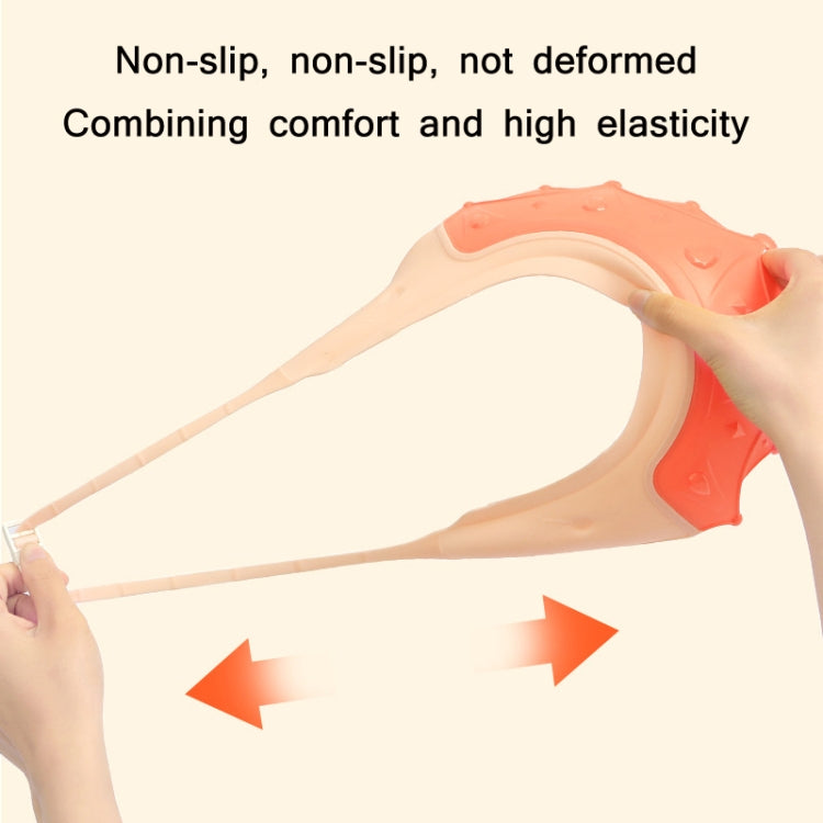 Baby Shampoo Waterproof Adjustable Ear Guards, Lemon Yellow, Kenting Red, Extreme Day Blue