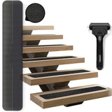 15 PCS PEVA Rubber Non-marking Step Non-slip Tape,Size:, 10 x 60cm, 10 x 81cm, 15 x 61cm, 15 x 76cm, 15 x 81cm