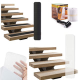 15 PCS PEVA Rubber Non-marking Step Non-slip Tape,Size:, 10 x 60cm, 10 x 81cm, 15 x 61cm, 15 x 76cm, 15 x 81cm