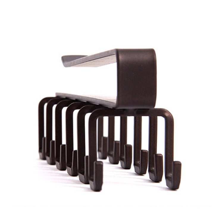 Hole-free Hanging Cup Holder Clip-type Double-row Hook Frame, Clip-type Hook Frame