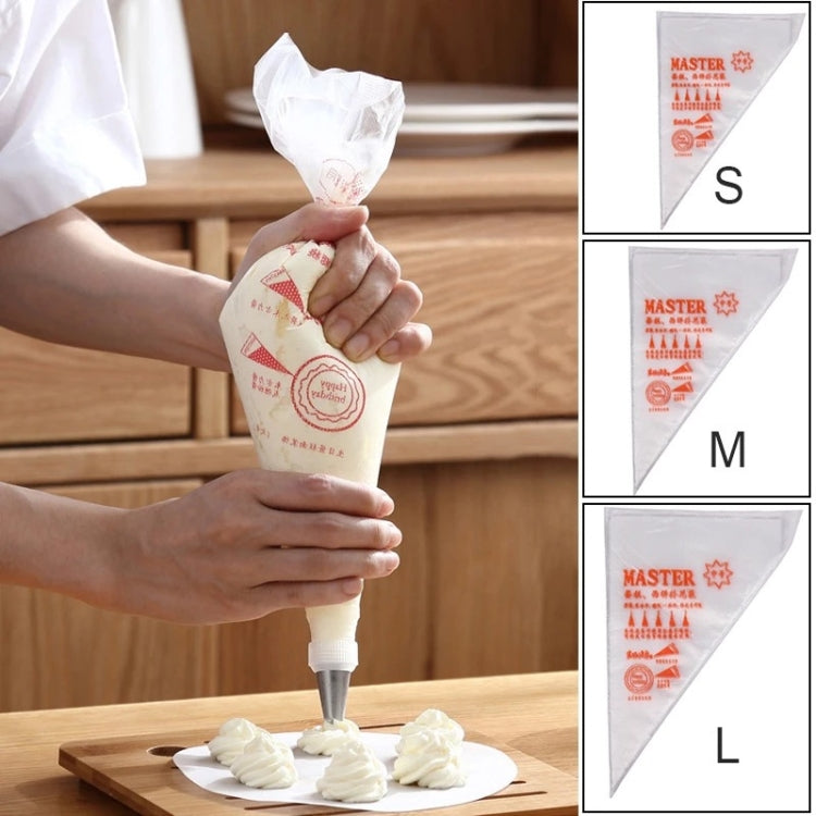 3 in 1 Thickened Disposable Cake Cream Piping Bag