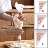 3 in 1 Thickened Disposable Cake Cream Piping Bag