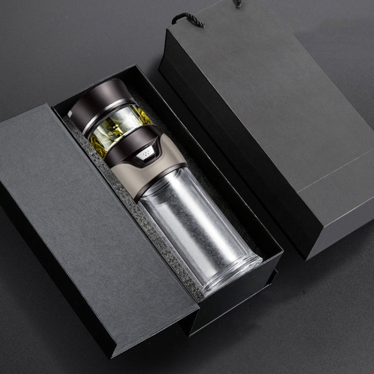 101-500ML Insulation Cup Tea Water Separation Tea Cup,Style:, Stainless Steel Black, Stainless Steel Coffee, Stainless Steel Gray, Black+Gift Box, Coffee+Gift Box, Gray+Gift Box, Glass Black+Gift Box, Glass Coffee+Gift Box, Glass Gray+Gift Box      ... Glass Coffee+Gift Box