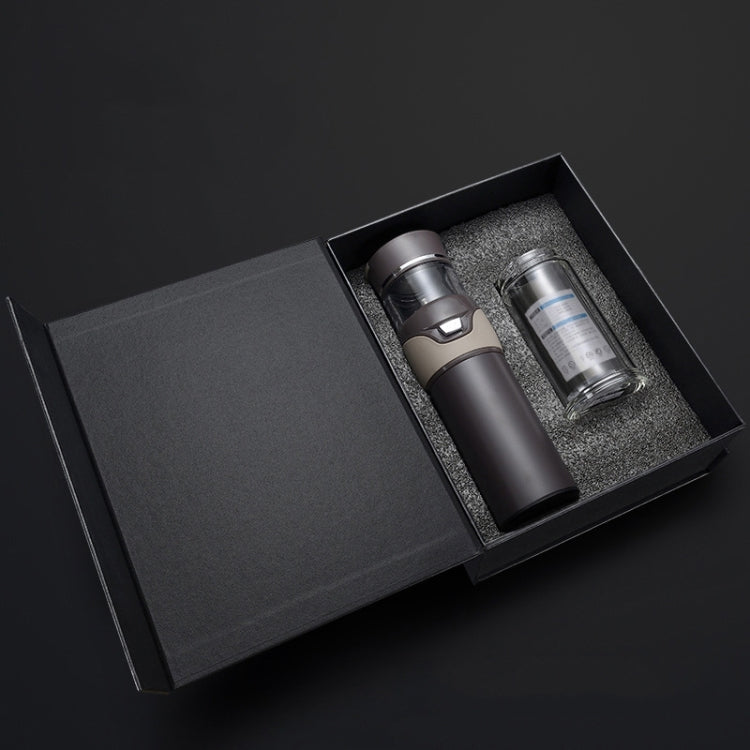 101-500ML Insulation Cup Tea Water Separation Tea Cup,Style:, Stainless Steel Black, Stainless Steel Coffee, Stainless Steel Gray, Black+Gift Box, Coffee+Gift Box, Gray+Gift Box, Glass Black+Gift Box, Glass Coffee+Gift Box, Glass Gray+Gift Box      ... Coffee Double Cup+Gift Box