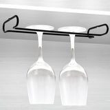 Simple Single-Row Red Wine Cup Inverted Rack, Red Wine Cup Inverted Rack