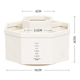 Simple Modern Large Capacity Office Desktop Storage Pen Holder, White Rotary, Pink Rotary, Yellow Rotary, Blue Rotary, Frosted Transparent Rotary, Transparent Coffee Rotary, Transparent Khaki Rotary, White Non-Rotary, Pink Non-Rotary, Yellow Non-Rotary...
