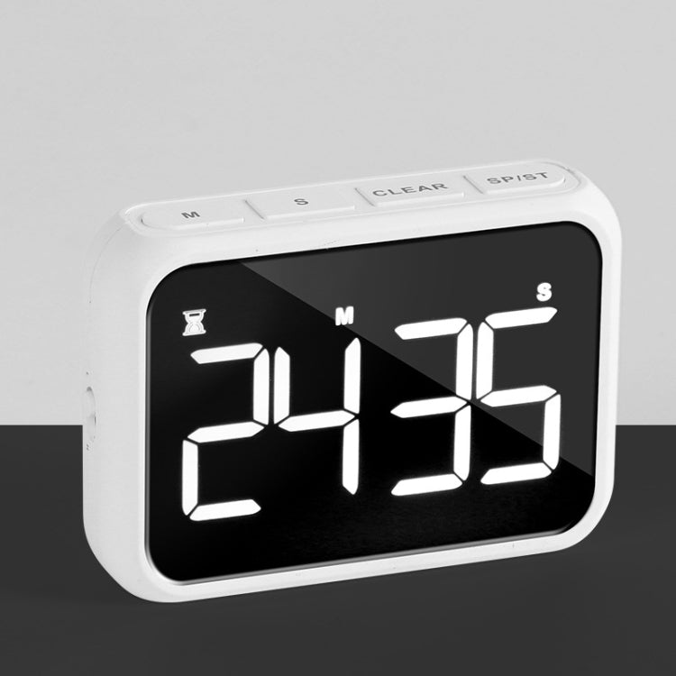 Rechargeable Large Screen LCD Electronic Timing Reminder Alarm Clock Kitchen Baking Timer, Baking Timer
