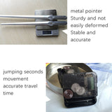 M002 Night Light DIY Digital Wall Clock Living Room Decoration Silent Clock, DIY Digital Wall Clock