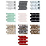 Waterproof and Oilproof 3D Wall Sticker, YJC0071Y, YJC0072Y, YJC0073Y, YJC0074, YJC0093, YJC0094, YJC0095, YJC0096, YJC0097, YJC0098