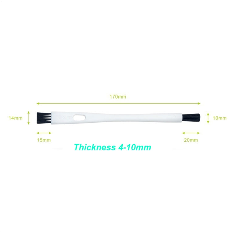 15 PCS Double-ended Cleaning Brush Coffee Maker Grinder Small Bristle Brush, Double-ended Cleaning Brush