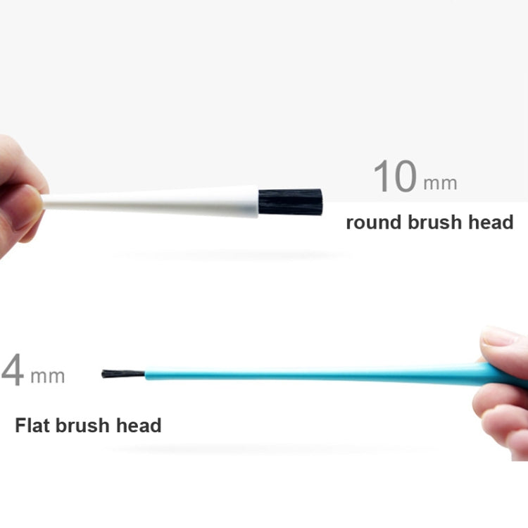 15 PCS Double-ended Cleaning Brush Coffee Maker Grinder Small Bristle Brush, Double-ended Cleaning Brush