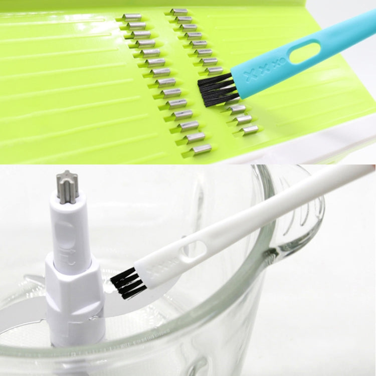 15 PCS Double-ended Cleaning Brush Coffee Maker Grinder Small Bristle Brush, Double-ended Cleaning Brush