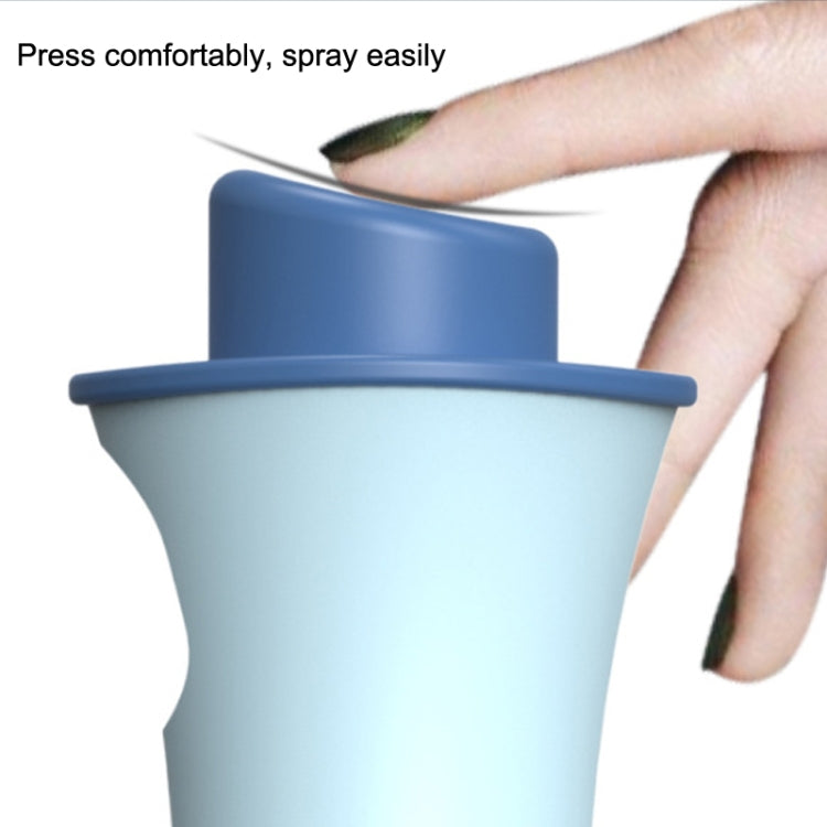 Large-caliber Press-type Cooking Barbecue Oil Spray Bottle, Pink, Blue, White