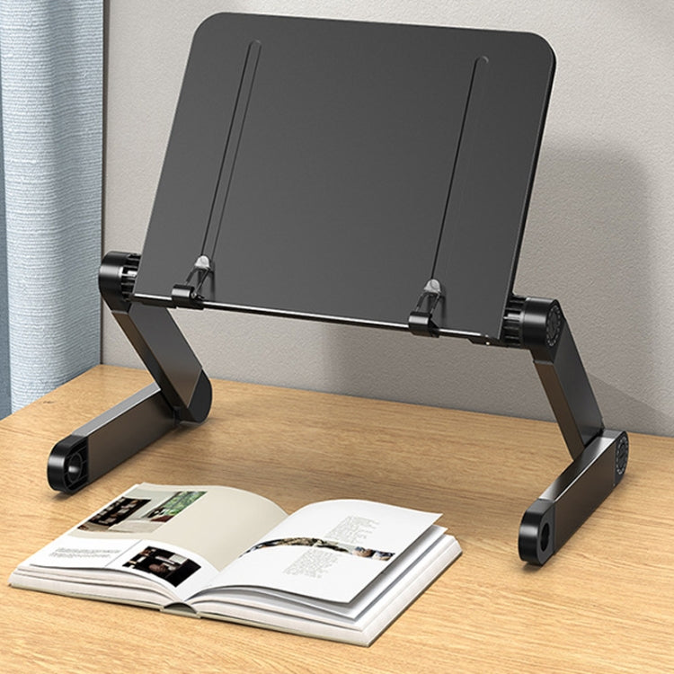 L03 Adjustable Lifting Reading Rack Book Holder Laptop Stand,Style：, Double Section Black, Double Section White, Single Section Black, Single Section White