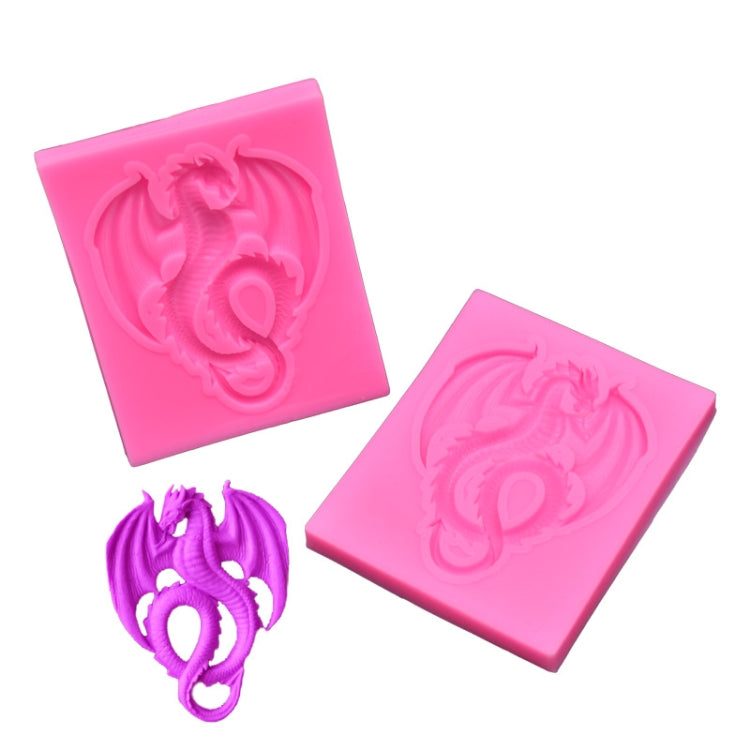 2 PCS Pterodactyl Chocolate Cake Clay Decoration DIY Silicone Mold, DIY Silicone Mold