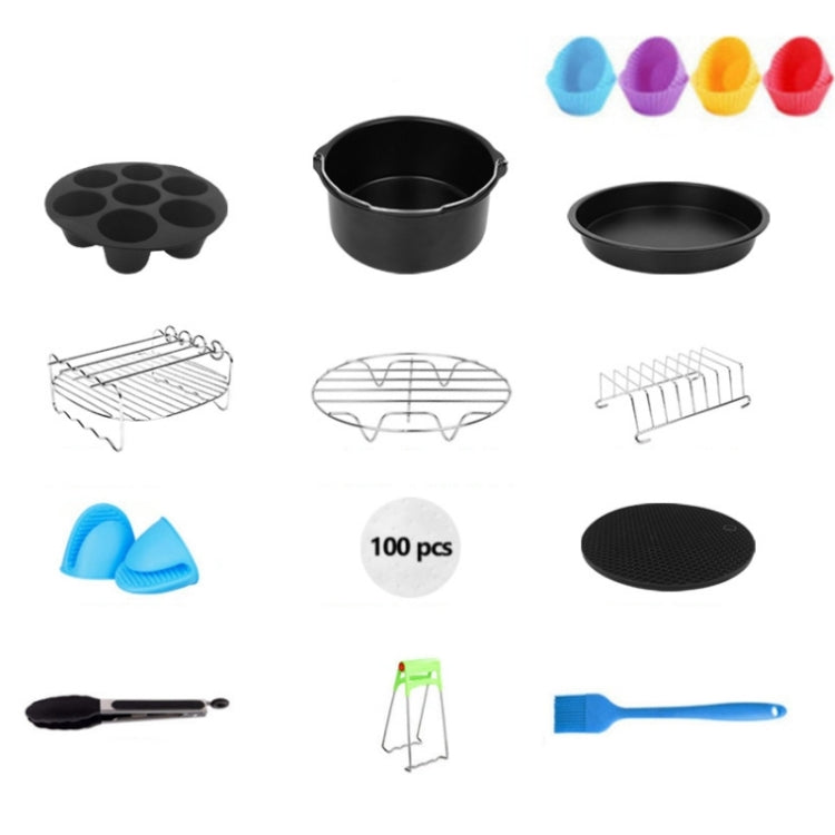 13 PCS/Set 8 inch Air Fryer Baking Accessories Set, 13 PCS/Set 13 PCS Set