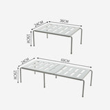 2460 Retractable Multifunctional Kitchen Shelf, White, Grey