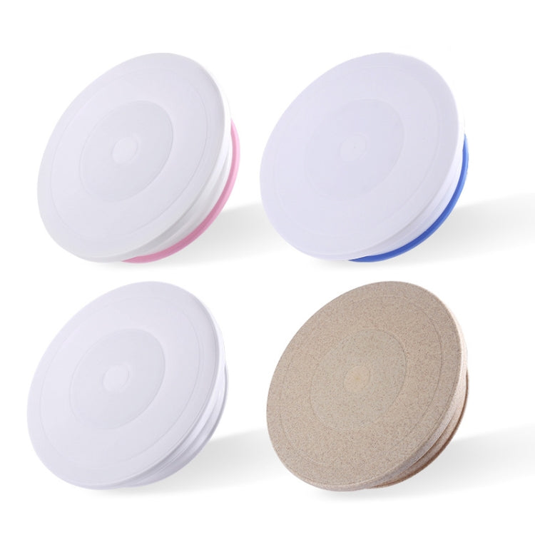 Home Piping Table Cake Turntable, White, Wheat, Blue, Pink