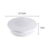 Home Piping Table Cake Turntable, White, Wheat, Blue, Pink