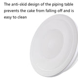 Home Piping Table Cake Turntable, White, Wheat, Blue, Pink