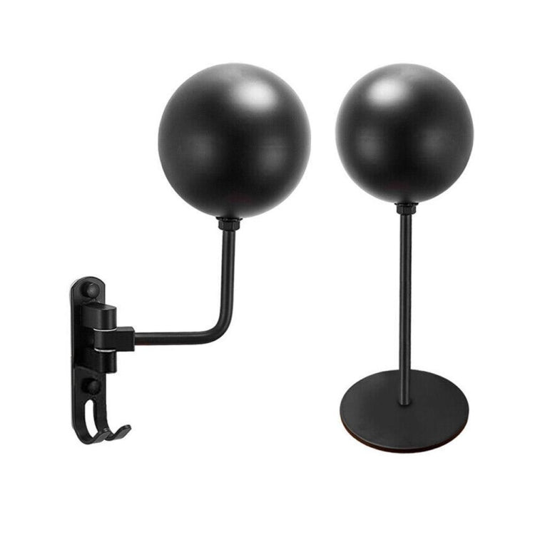 Motorcycle Helmet Rack Hat Storage Rack Suitable for Various Helmets, Wall Mount, Floor Style