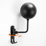 Motorcycle Helmet Rack Hat Storage Rack Suitable for Various Helmets, Wall Mount, Floor Style