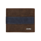 MenBense Large Capacity Short Multi-Card Matte Wallet, Blue, Black, Dark Brown, Light Brown