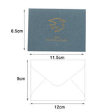 2 Sets Bronzing Mother Day Birthday Card Wishes DIY Envelope Set, 6PCS/Set HK031, 6PCS/Set HK030, 6PCS/Set HK037, 6PCS/Set HK036, 6PCS/Set Live Like Summer Flowers