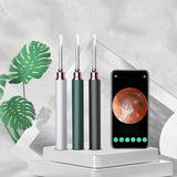 TES02 WIFI High-definition Intelligent Visual Ear Scoop, Dazzling Black, Silver White, Ink Green
