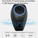 Snowflake Ultrasonic Mosquito Repellent Mouse Repellent, Specification:, US Plug, EU Plug, UK Plug