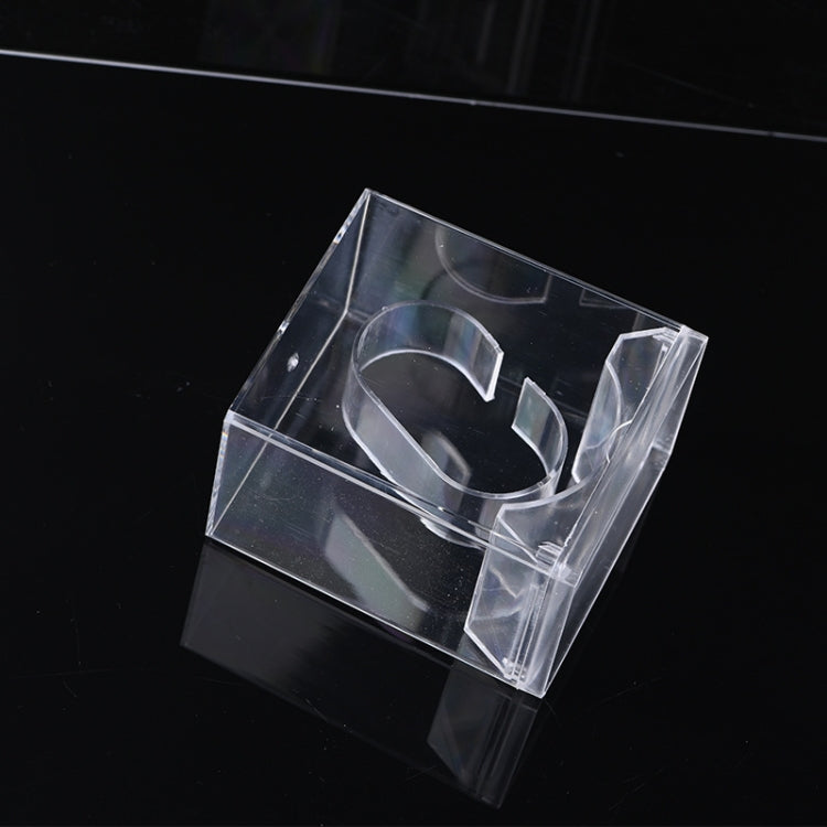 5 PCS Transparent Rectangular Watch Display Box Pull-out Electronic Watch Box, 5 PCS Watch Box