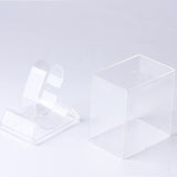 5 PCS Transparent Rectangular Watch Display Box Pull-out Electronic Watch Box, 5 PCS Watch Box