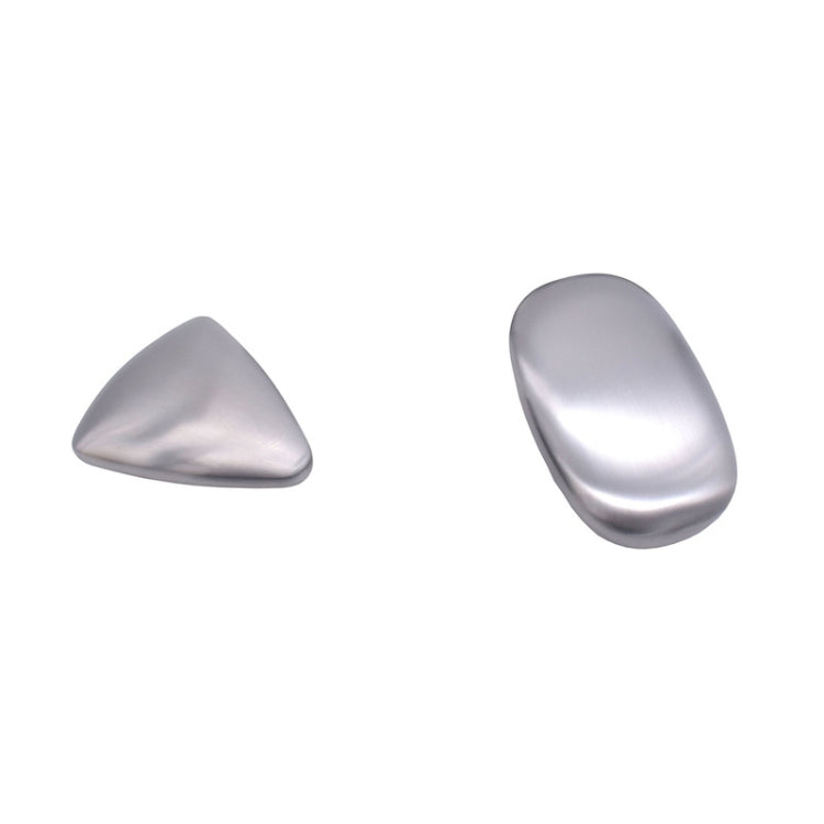 Stainless Steel Soap Deodorant Metal Soap, Specification: Triangle, Triangle, Rectangle