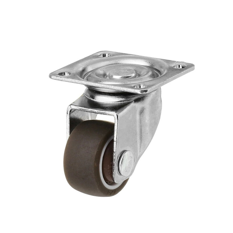 Folding Table Drying Rack Flat Bottom Movable Single Axis TPE Wheel, 1 inch, 1.25 inch, 1.5 inch, 2 inch