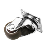 Folding Table Drying Rack Flat Bottom Movable Single Axis TPE Wheel, 1 inch, 1.25 inch, 1.5 inch, 2 inch