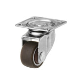 Folding Table Drying Rack Flat Bottom Movable Single Axis TPE Wheel, 1 inch, 1.25 inch, 1.5 inch, 2 inch