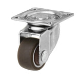 Folding Table Drying Rack Flat Bottom Movable Single Axis TPE Wheel, 1 inch, 1.25 inch, 1.5 inch, 2 inch