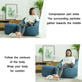 Loafers Sofa BagSkeletonless Coat, Unfilled, Specification:, Chair Cloth Cover