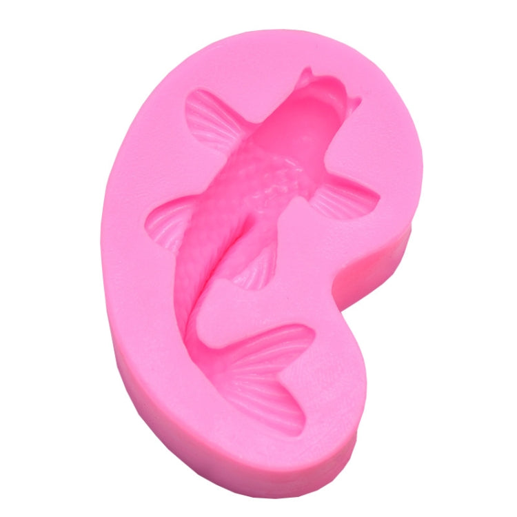 2 PCS Goldfish Baking Fondant Silicone Mold Cake Decorating, Goldfish