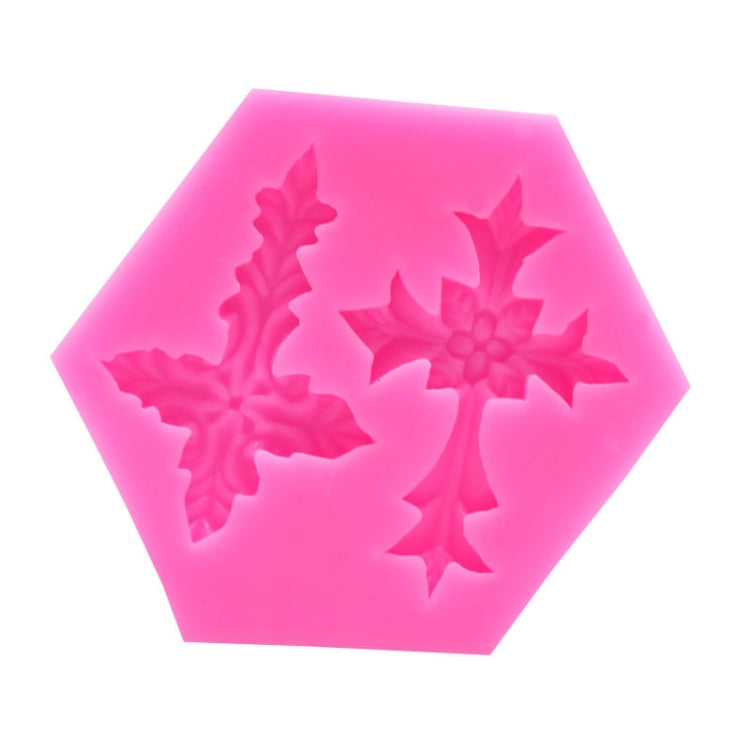 4 PCS Cross Shape Silicone Fondant Cake Mold Baking Tool, Cross Shape