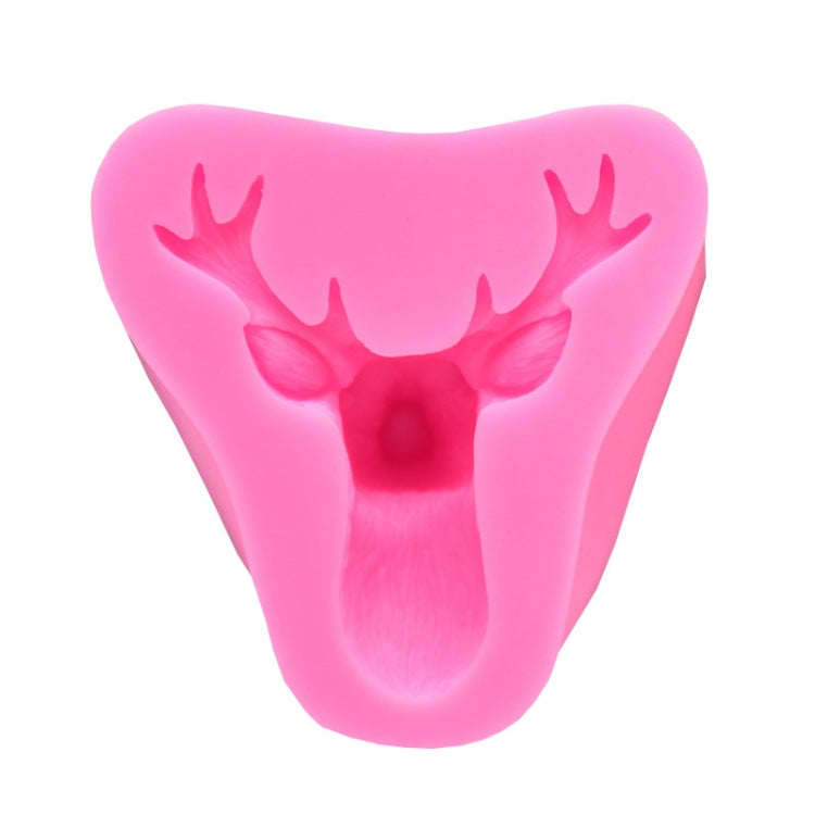 Deer Head Silicone Fondant Cake Mold, Deer Head