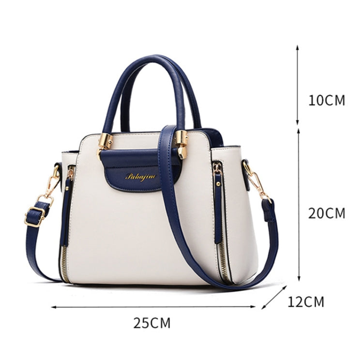 TFZ 572 PU Material Contrast Color Ladies Handbag
